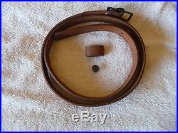 Marlin Factory Leather Sling withHorse & Rider & Original Factory Instructions NOS