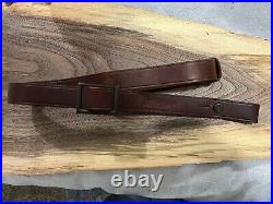 Marlin Genuine Leather Rifle Sling Vintage Jm Cowboy Original