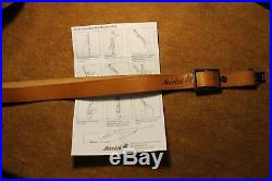 Marlin Horse & Rider Rifle Sling With QD Swivels & Instructions Excellent