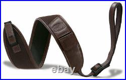 Mauser M03/M12 Deluxe Rifle Sling brown neoprene with leather borders