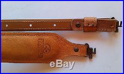 New Redhead Leather Padded Gun Rifle Sling with Swivels / Adjustable