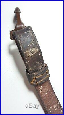 Old Leather Rifle or Field Gear Sling