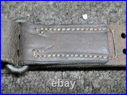 Orig WW1-WW2 Model 1907 leather rifle sling. Hoyt 1918.03 Sprngfld. Garand etc