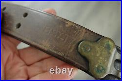 Original Boyt 42 Leather Sling WWII M1907 Garand 1942 Springfield 1903