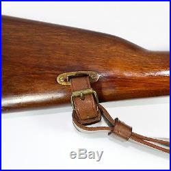 Original Genuine leather Mosin-Nagant rifle carrying sling Marked