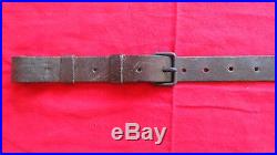 Original Japanese type 99 rifle leather sling