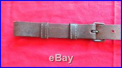 Original Japanese type 99 rifle leather sling