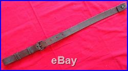 Original Japanese type 99 rifle leather sling