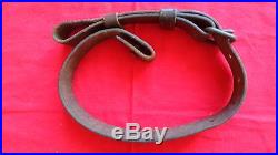 Original Japanese type 99 rifle leather sling