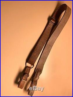 Original Russian SVT-38 SVT-40 Rifle Leather Strap Sling 47 Long