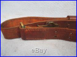 Original U. S. Issue U. S. M-1907 Leather Sling For M-1903, M-1917 & M-1 Rifles