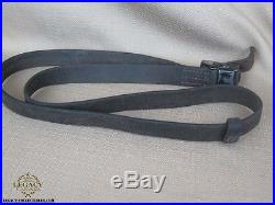 Original WW2 Mauser K98 Rifle Sling 8mm German WWII Leather Carry Sling 1940s