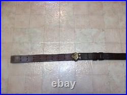 Original WWI 1912 Dated Leather Rifle Sling