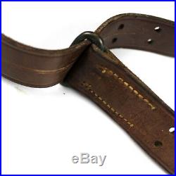 Original Wwi Us Army M1907 Leather Rifle Sling 1918 Dated G&k Graton Knight