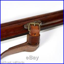 Original genuine leather Mosin-Nagant rifle carrying sling 1948