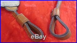 PATHFINDER swivel-Less cobra style leather rifle sling MADE IN USA