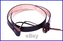 (Pack of 5)British WWI & WWII Lee Enfield SMLE Leather Rifle Sling Black