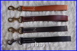 Personalized Custom Quality Leather Rifle Gun Sling Amish Made Adjustable NEW