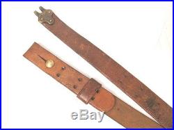 Pre-WWI US ARMY M1903 Leather Sling M1903 Springfield Rifle R. I. A. 1903 RARE