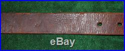 RARE ORIGINAL WWII Japanese Type 99 Leather Rifle Sling Complete