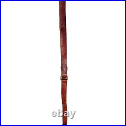 Red Head Duck Brand Leather Vintage Rifle Sling 157T Military Style Adjustable