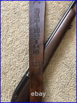 Remington Custom Leather Rifle Sling Hand Tooled And Made in the USA
