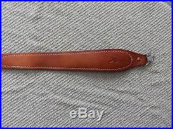 Remington Leather Rifle Sling with swivels 27-136R 0129