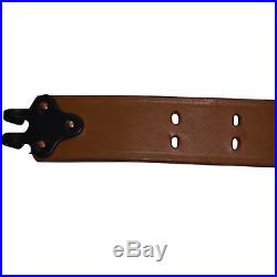 Repro US Springfield Rifle WWI 1907 Pattern Leather Sling Steel Fitting kF34512