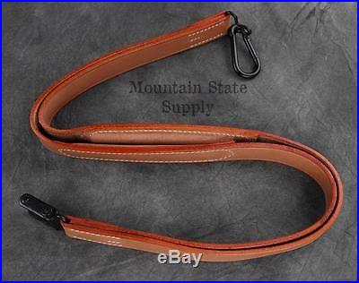 Reproduction WW2 German MG34 MG-34 Repro Leather Rifle Sling Strap & Hardware