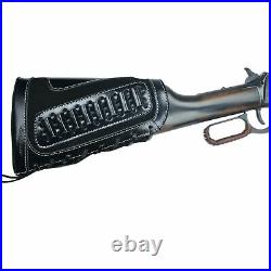 Rifle Leather Buttstock Holder & Gun Sling For. 357 30-30.38.32Win Spcl. 32-40