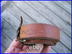 Rifle Leather Sling Lawrence 75 Garand, 1903 or Mod. 70