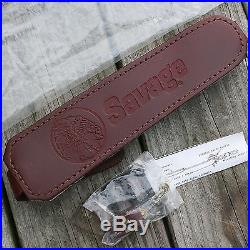 SAVAGE ARMS Factory Indian Head Leather RIFLE SLING #190 New Old-Stock Vintage