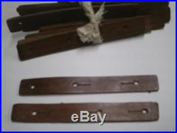 SKS 7.62 BRAND NEW UNISSUED CHINESE ARMY RIFLE SLING LEATHER TABS 1 PAIR