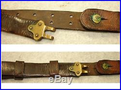 SLING LEATHER KRAG 1887 US SPRINGFIELD RIFLE TRAPDOOR