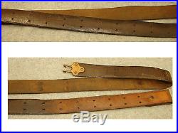SLING LEATHER MODLE 1873 US SPRINGFIELD RIFLE TRAPDOOR