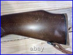 Savage 110 Wood Stock. Long Action For Staggerfeed Withleather Sling-Free Shipping