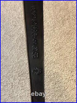 Scorpion Custom Leather Rifle Sling Hand Tooled And Made in the USA