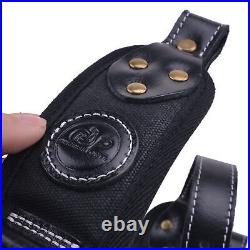 Set Of Leather Buttstock Canvas Ammo Holder Rifle Sling For. 30-30.308.22 12GA