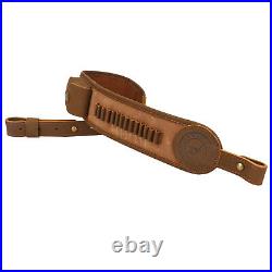 TOURBON Rifle Sling Gun Strap Non-slip 2 Points Adjust with. 22 Ammo Slot