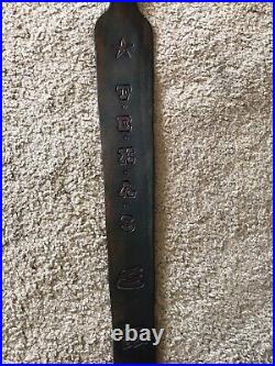 Texas Regular Custom Leather Rifle Sling Hand Tooled And Made in the USA