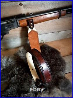 Tooled Leather gun sling, Handmade Rifle Sling, Rifle Strap, Gun Strap, Hunting