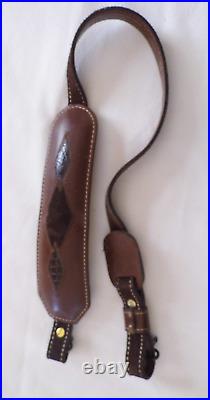 Torel 4820 Vintage Cowhide Leather Rifle Harness Adjustable Sling Strap
