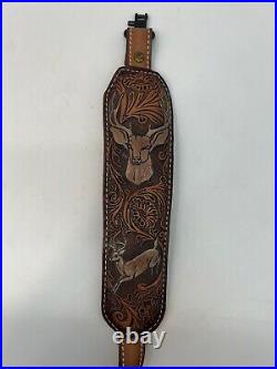 Torrel 4818 Rifle Sling Leather Top Grain Cowhide Deer