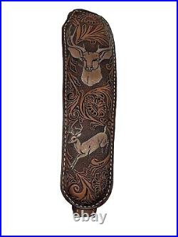 Torrel Rifle Sling 4818 Leather Top Grain Cowhide Deer