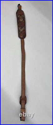 Torrel Rifle Sling 4818 Leather Top Grain Cowhide Deer