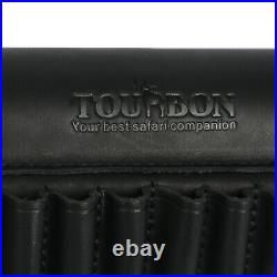 Tourbon Leather Rifle Sling Gun Strap or 308Win 45-70 Ammo Holder Cheek Raiser