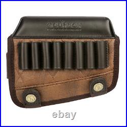 Tourbon PU Leather Rifle Cartridges Holder Cheek Rest+Gun Sling+Ammo Waist Pack