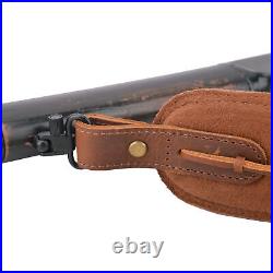 USA 1 Set Leather Rifle Sling Gun Ammo Buttstock For. 308.45-70.30/06.44.300