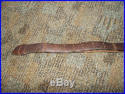 Us Army Trapdoor Springfield / Krag Rifle Leather Sling-original-complete