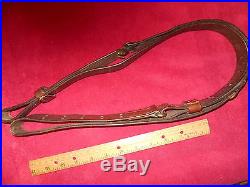 US Springfield Garand M1 Rifle 03A4 Sniper WW2 1907 Pattern Leather Sling GMS RS